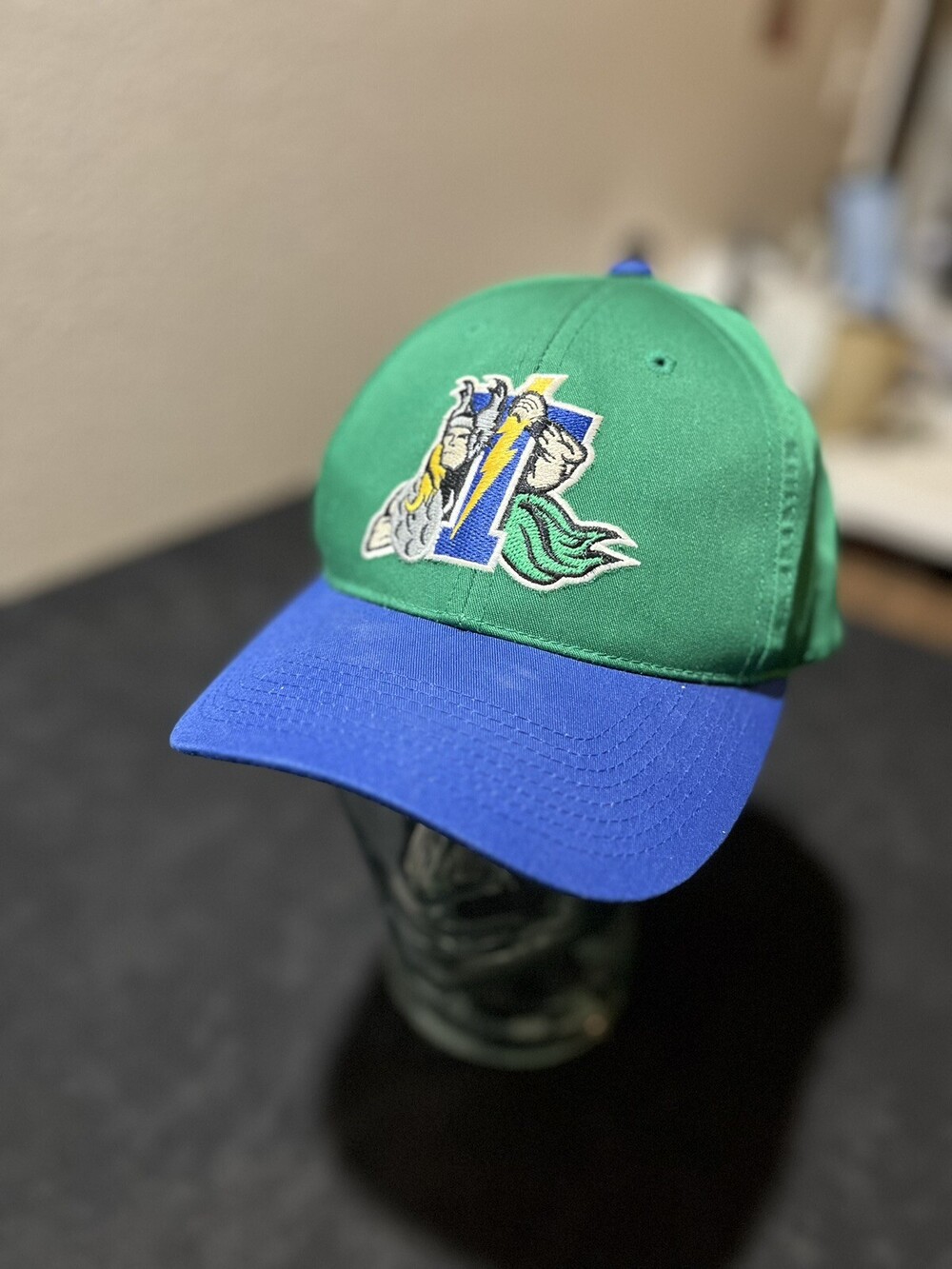 Trenton Thunder Yankees Hat Titan Logo Rare Minor League New Era MiLB Snapback